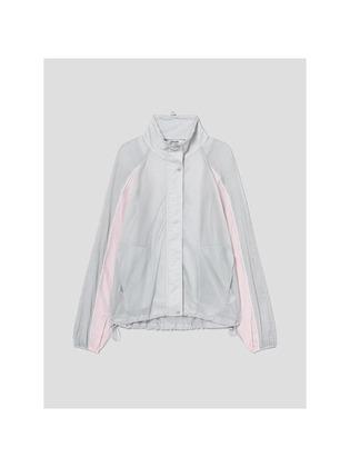 컬러블로킹 윈드브레이커  그레이 (125539MQ73)