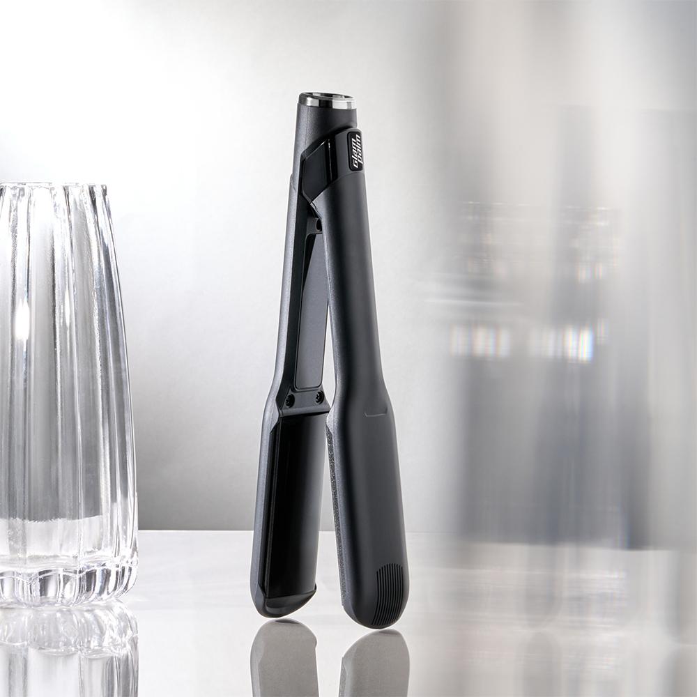 [글램팜] GP502TPB 글램뮤즈 터치 볼륨 와이드 (퓨어블랙) 물결펌 고데기 (단품)