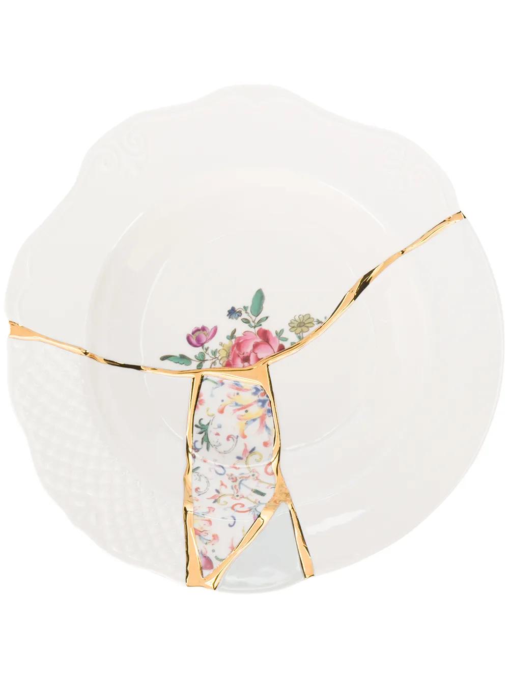 Seletti 킨츠키 디저트 플레이트 | 화이트 | FARFETCH KR