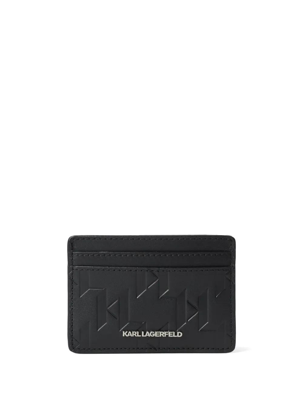 Karl Lagerfeld 가죽 카드홀더 | 블랙 | FARFETCH KR