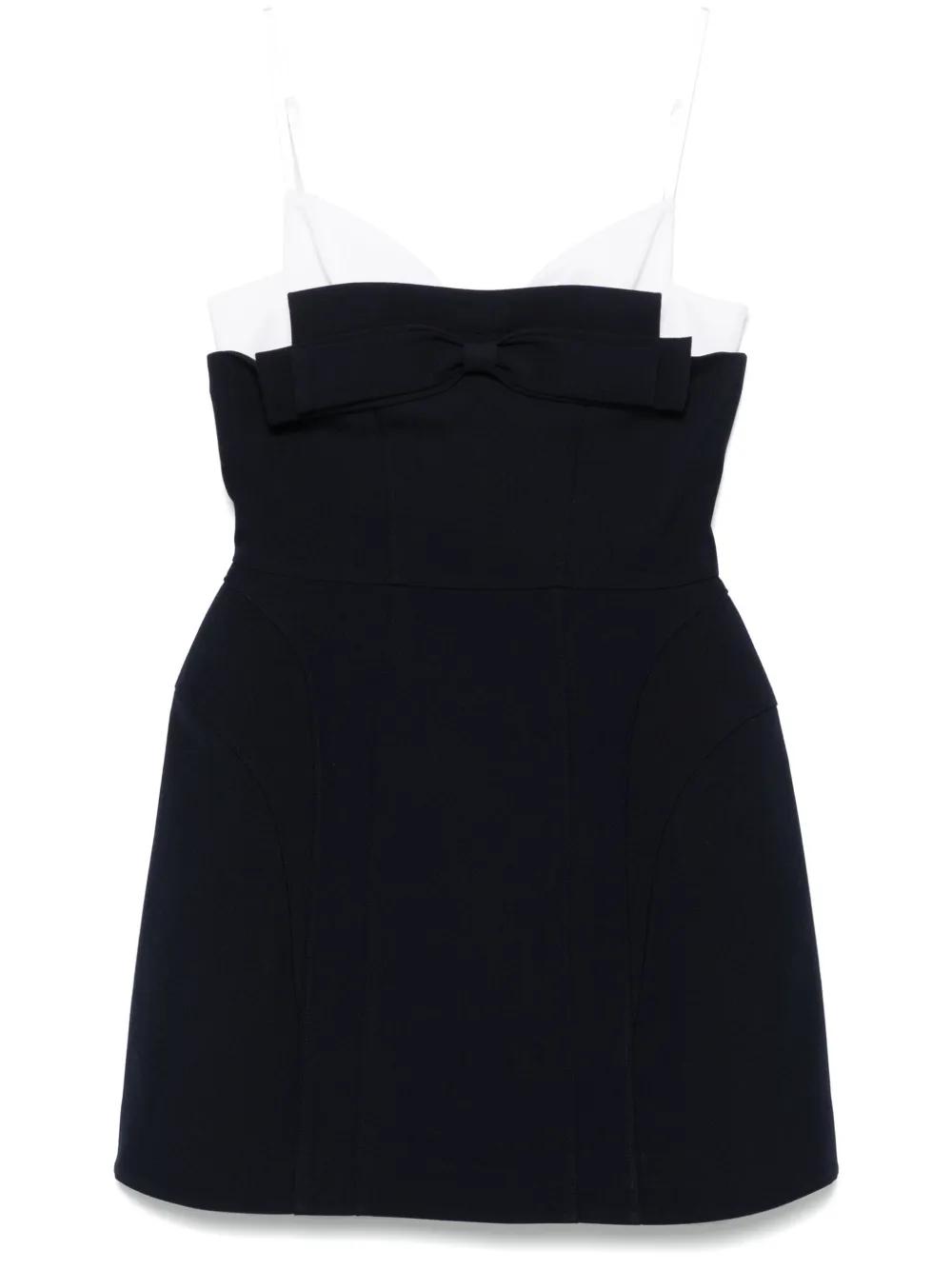 SHUSHU/TONG bow-detail Dress | Blue | FARFETCH KR