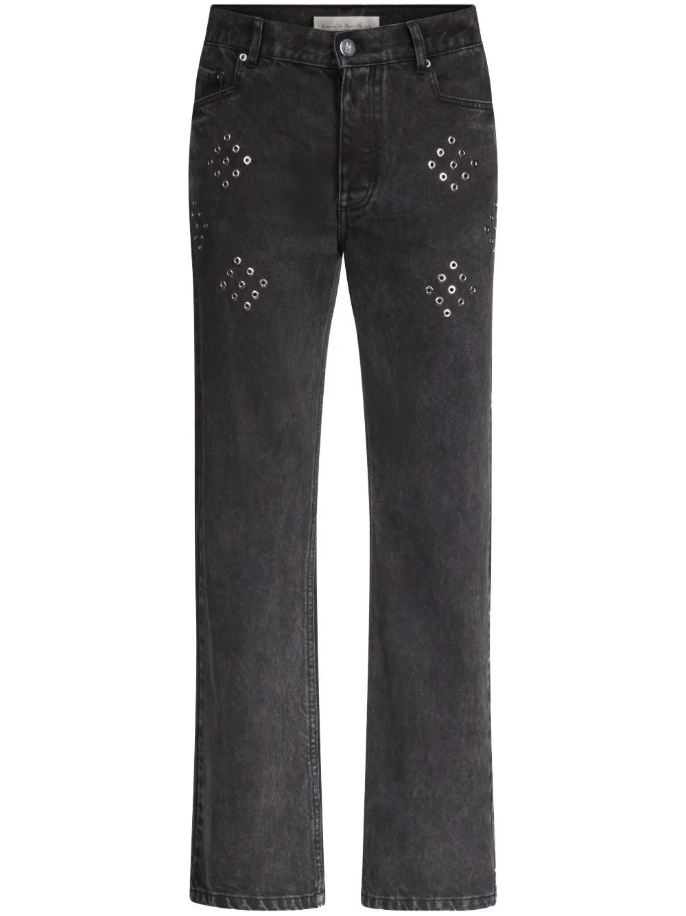 Ludovic De Saint Sernin Regular Jeans | Black | FARFETCH TW