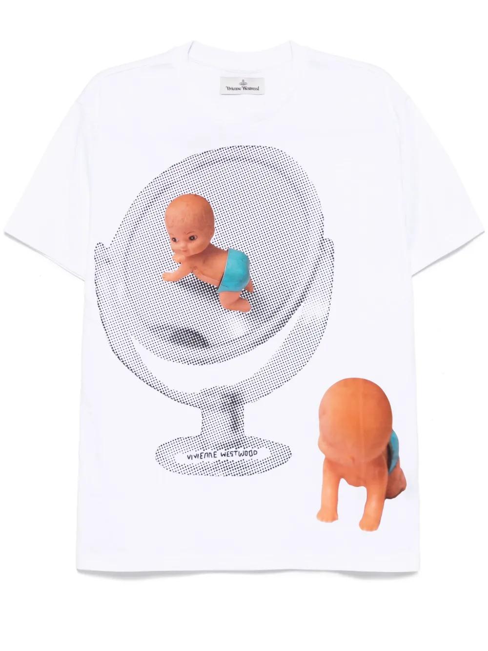 Vivienne Westwood 그래픽 프린트 티셔츠 | 화이트 | FARFETCH KR