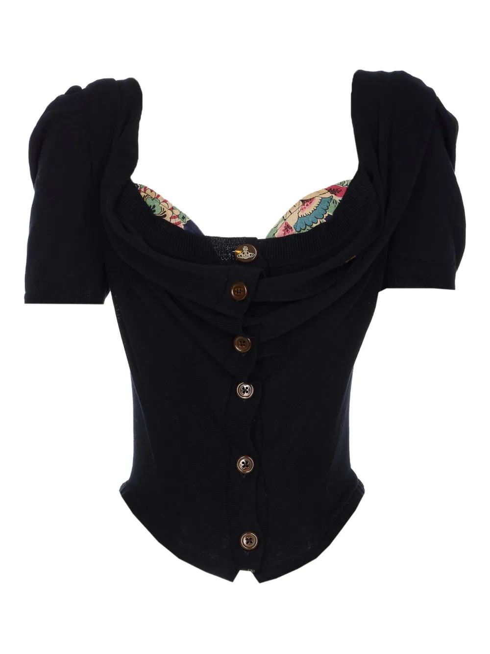 Vivienne Westwood 비 가디건 | 블랙 | FARFETCH KR