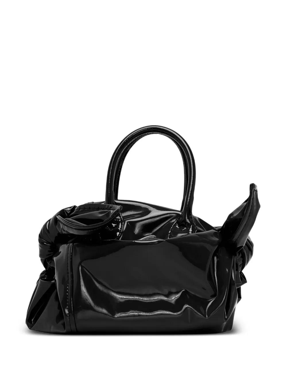 Comme Des Garçons Girl bow-detail Shoulder Bag | Black | FARFETCH UK