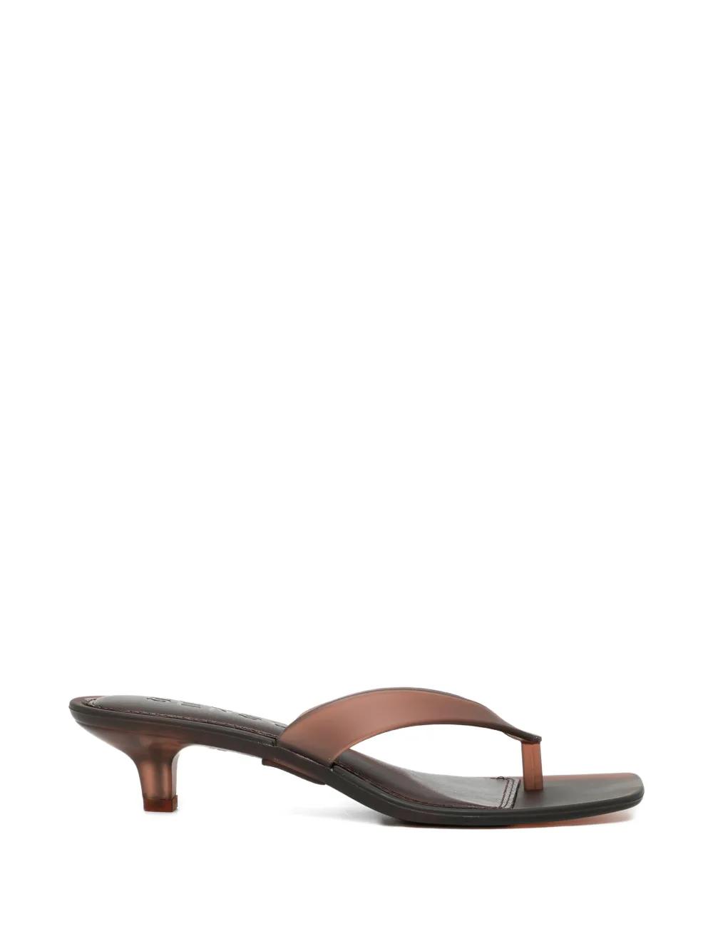 Senso 30mm Sonya Flip Flops | Brown | FARFETCH