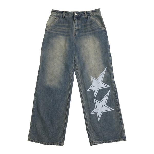 Lazy star Carpenter pants ( GRAY )