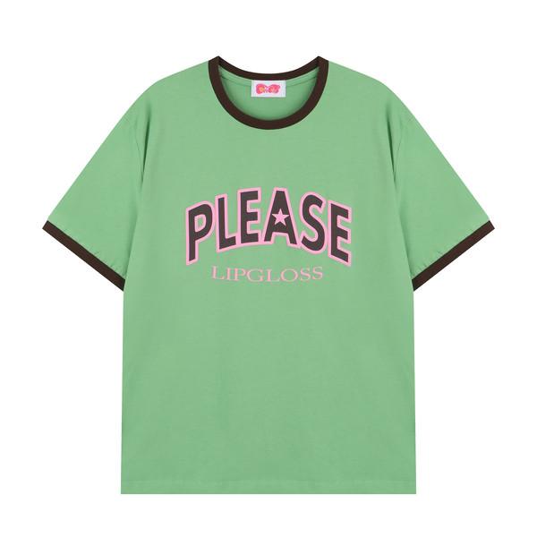 PLEASE RINGER TOP(UNISEX)