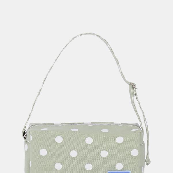 Rectangle bag (matcha dot)