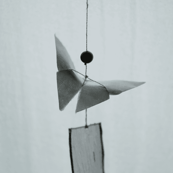 [유수] 한지 나비 모빌