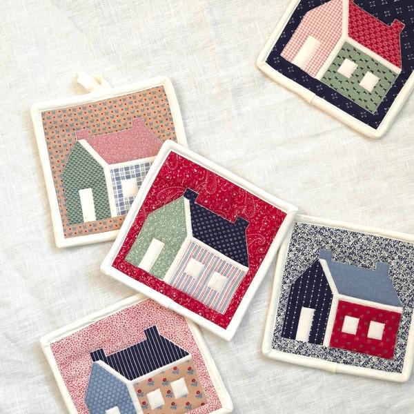 하우스 퀼트 냄비받침 (예약배송)