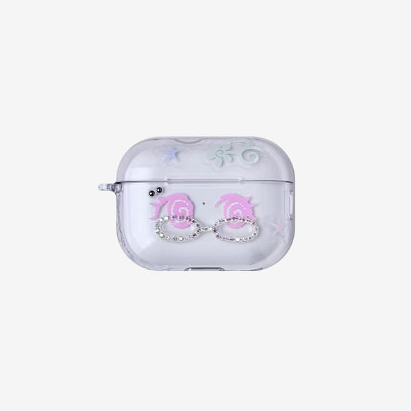 (스티커증정) Megane Girl airpods case - Pink