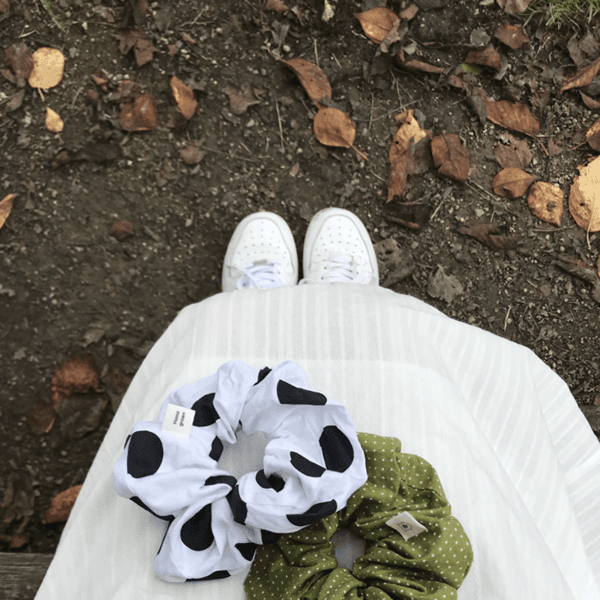 물방울 스크런치