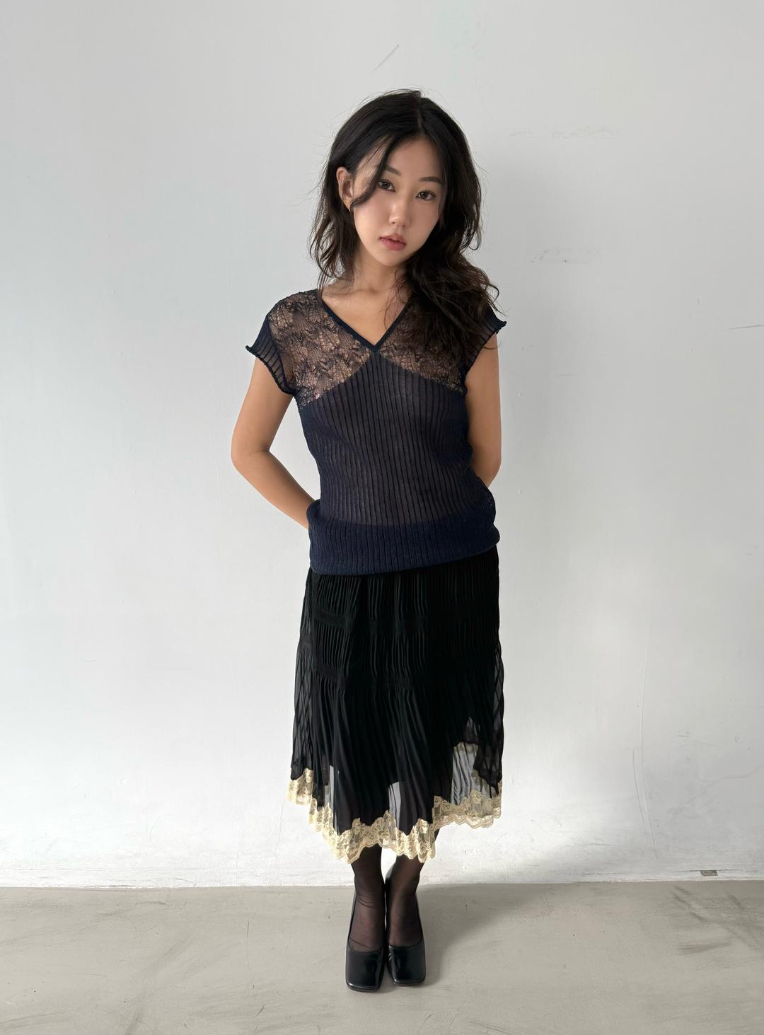 Vintage lace skirt