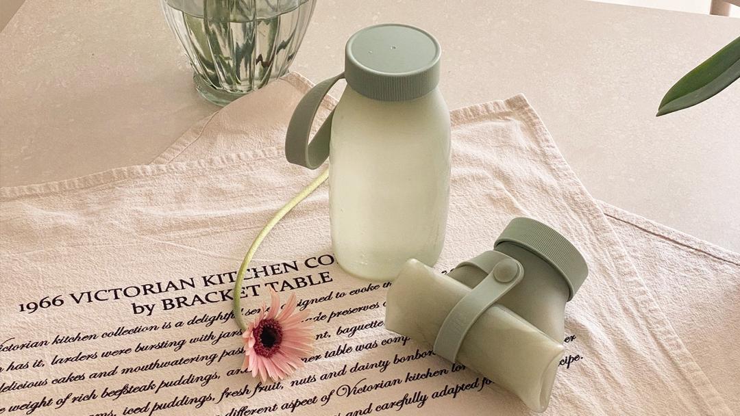 와디즈 오픈예정 | 돌돌 말리는 가벼운 친환경 보틀! 등산,캠핑에 최적화 된 실리콘 핸디보틀