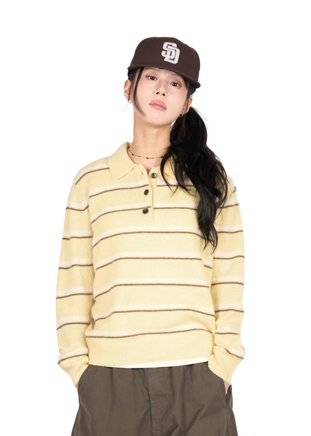 릿킴 BREAD COLLAR KNIT