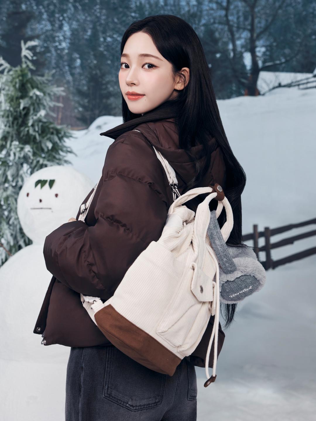 [시그니처] 니하운 드로우스트링 백팩 (Off White)