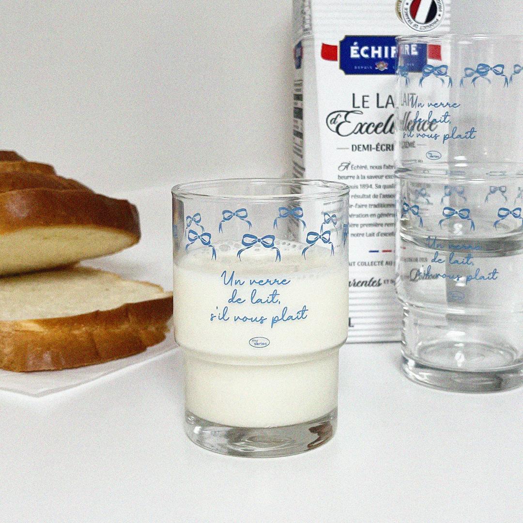 [마이시리즈] 블루 리본 유리컵