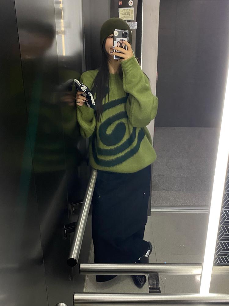 [주문 폭주] 일주일 소요 (3 color) 모헤어 브러쉬 니트 Mo'hair Brush Knit