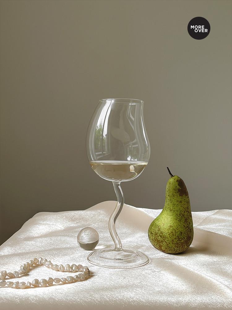 헤이유드 pear wine glass 내열유리 와인잔 센사 리델 lsa 고블렛
