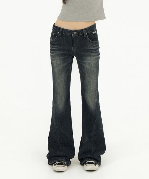 LOW WASHING BOOTS-CUT DENIM PT VINTAGE BLUE