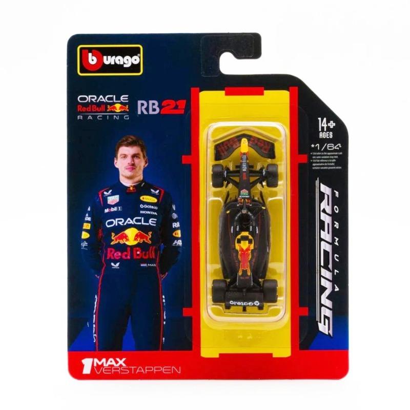 브라고 1:64 레드불 오라클 레이싱 F1 Team RB21 No.1 2025 시즌 - 맥스 베르스타펜