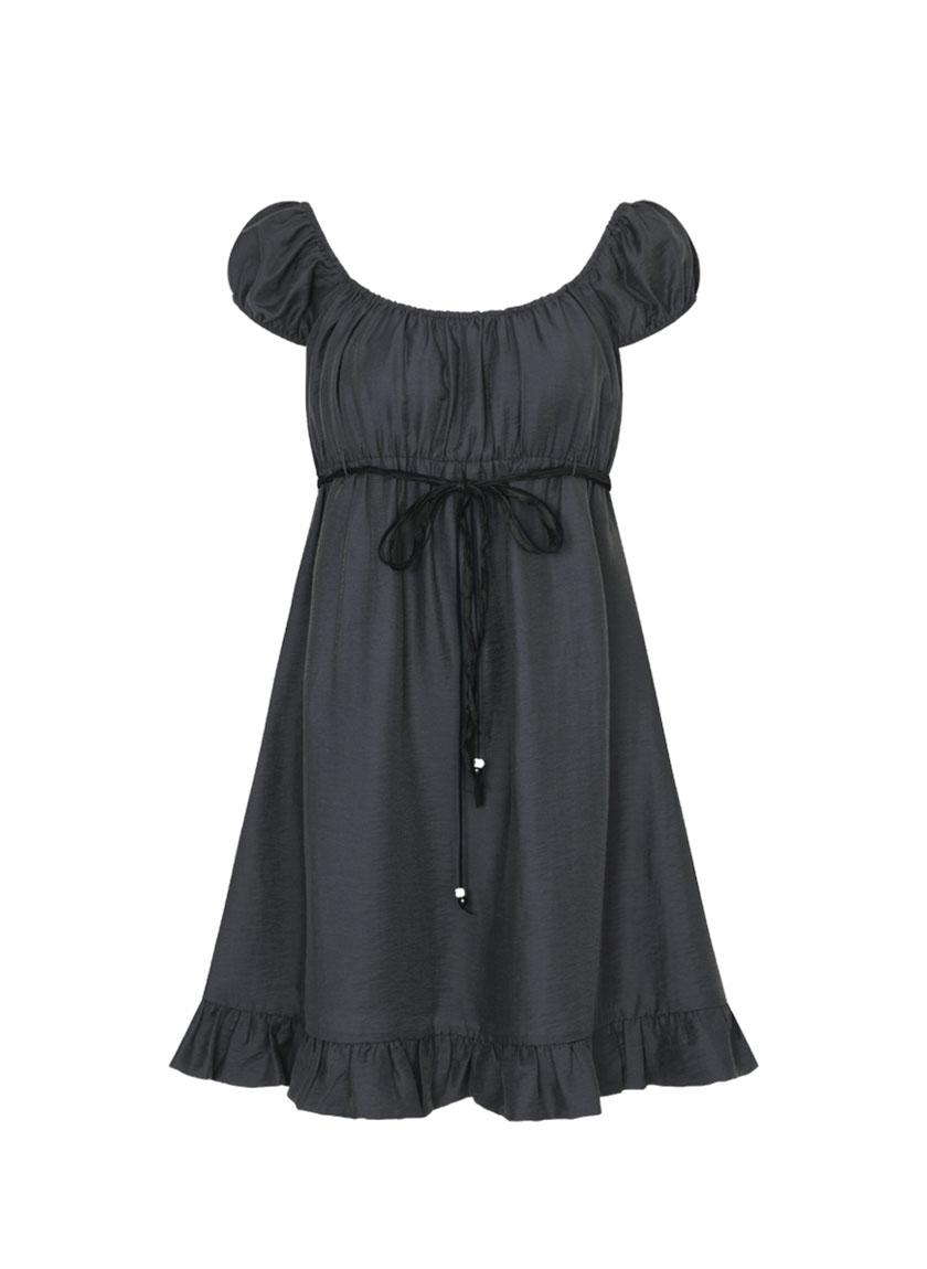Angelism Dress (Charcoal)