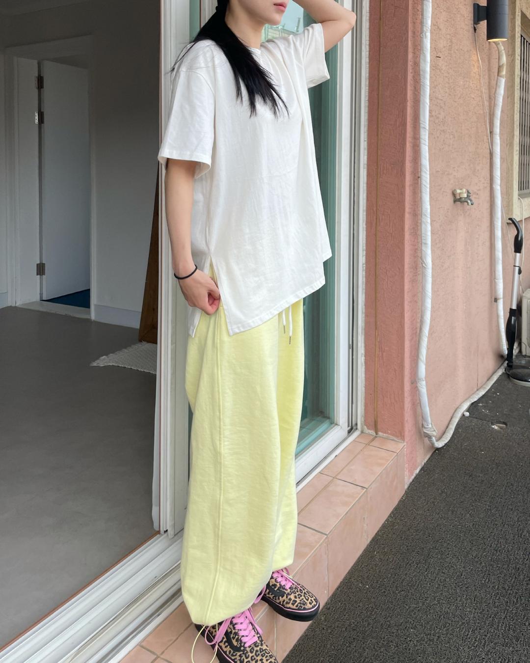 (1차입고) cotton string pants (3color)