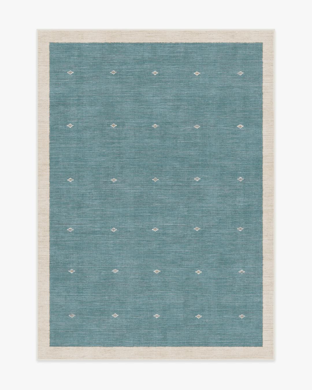 goop Luna Soft Teal Rug | Ruggable