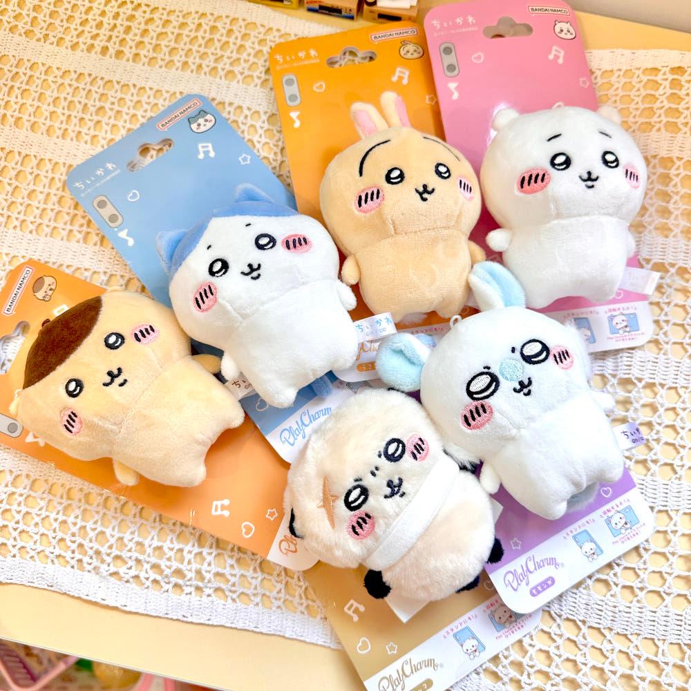 치이카와 인형 키링 핸드폰거치대 랏코 먼작귀 모몽가 쿠리만쥬 우사기 마스코트 플레이참