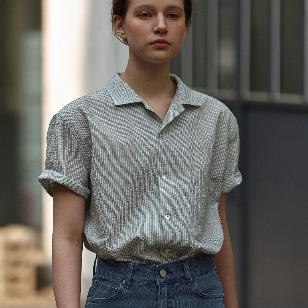 Seer short sleeve shirt (green)