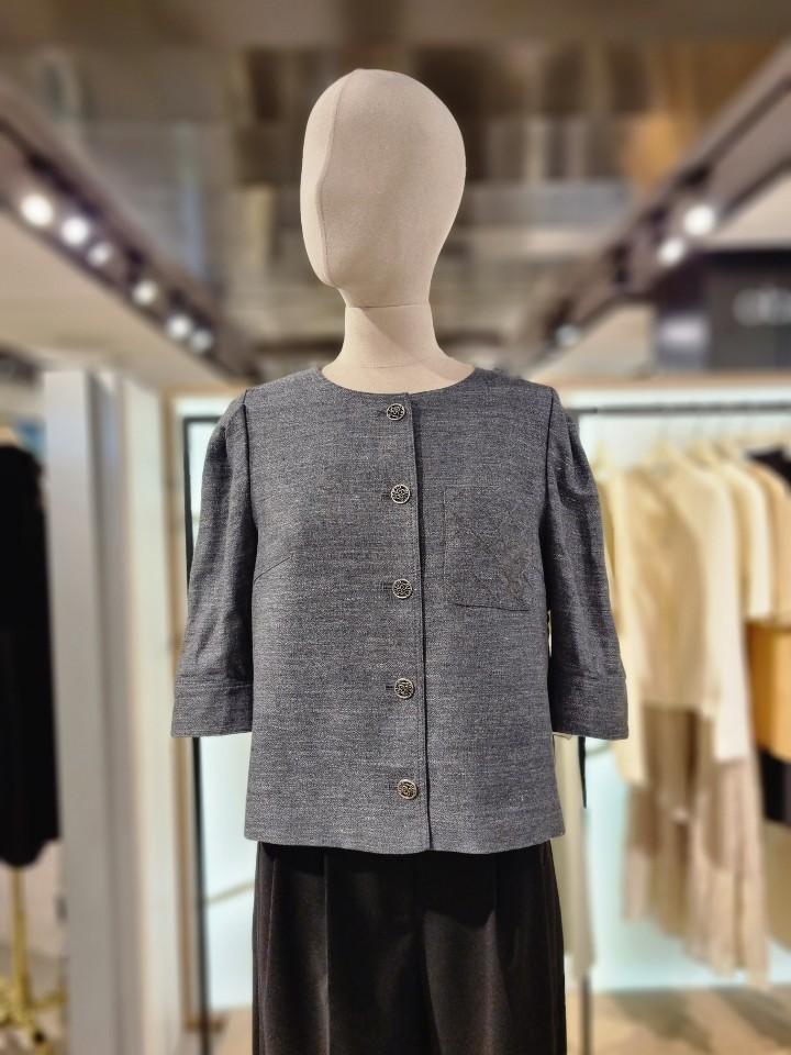 나이스크랍 N223MWJ730 소매볼륨 턴업 배색 자켓