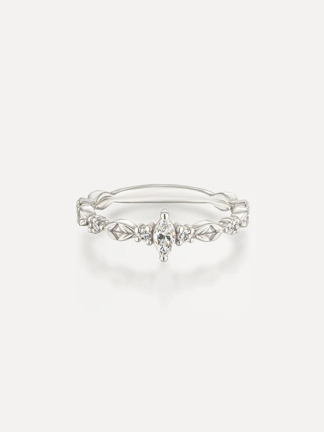 [925silver]리오스 마퀴즈 모이사나이트 링