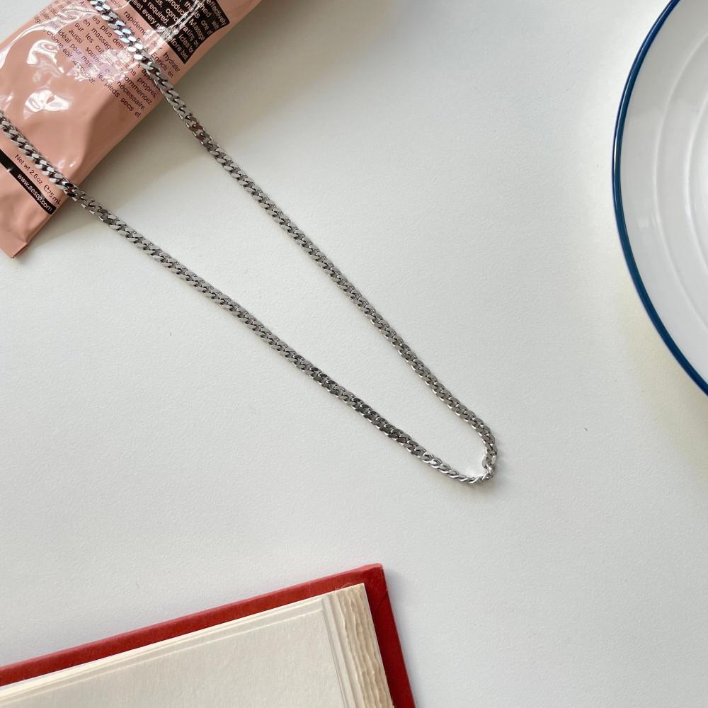 [무배/당일출고]유기견 유기묘 후원 기부 목걸이 - 남녀공용 써지컬스틸 베이직 목걸이