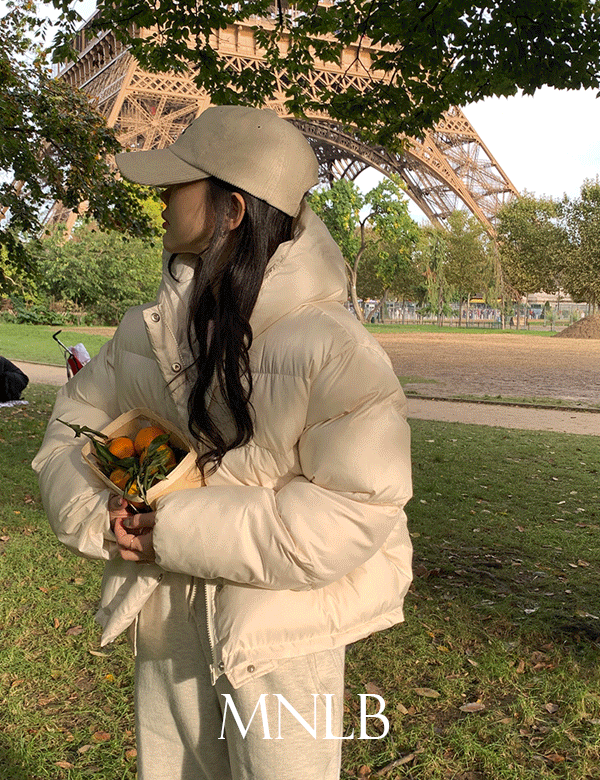 디어먼트 [단독] [BEST][20%쿠폰][얼리윈터❄️][2천장돌파/S,M/숏패딩/후드패딩/직진배송][MNLB] 블리스 프리미엄 웰론 후드 숏 패딩 점퍼