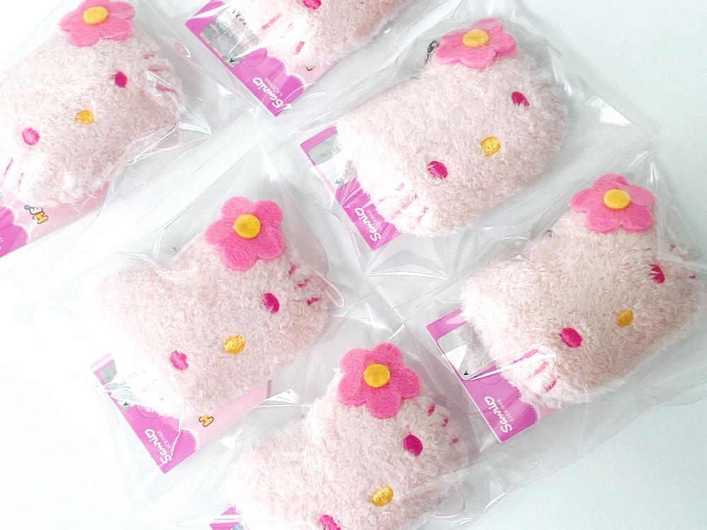 [러버클럽] 보들보들 핑크 헬로키티 스트랩