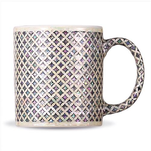 칠보문 자개 머그컵-박인호 작품