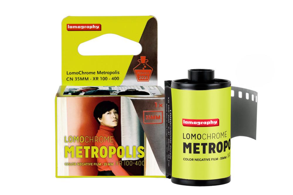 로모 메트로 폴리스 35mm 필름 (저채도의 뮤트톤 색감의 필름)