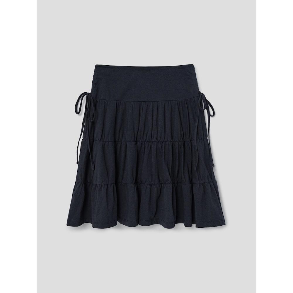 에잇세컨즈 져지 캉캉이 스커트  네이비 (356427SC1R)