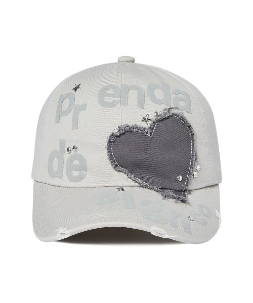 PRENDA DESIGN CO VINTAGE BALL CAP GRAY