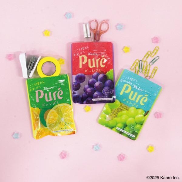 과자 시리즈 칸로 퓨레구미 패키지 지퍼백 6P / 소분 선물 포장