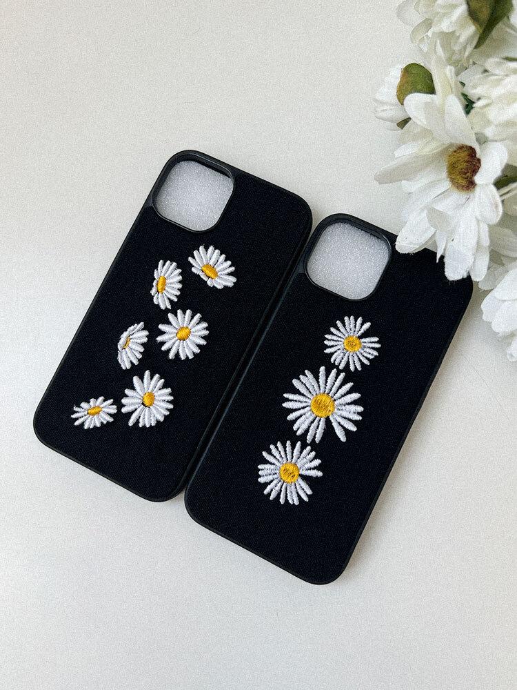 [패브릭 자수 케이스]Daisy field