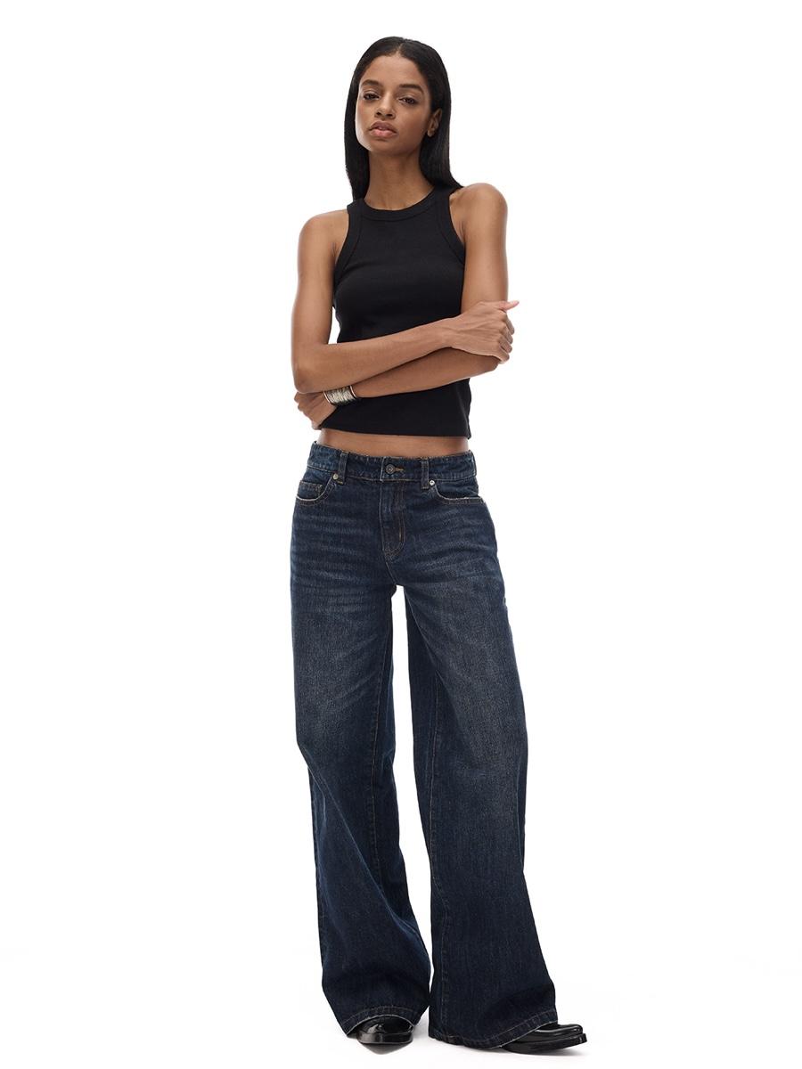 COSTUSTOOT Pulp Washed Straight Jeans