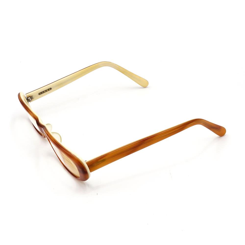 하쿠산 메가네 백산 우드 이펙트 빈티지 안경 / HAKUSAN MEGANE Baeksan Wood Effect Vintage Glasses
