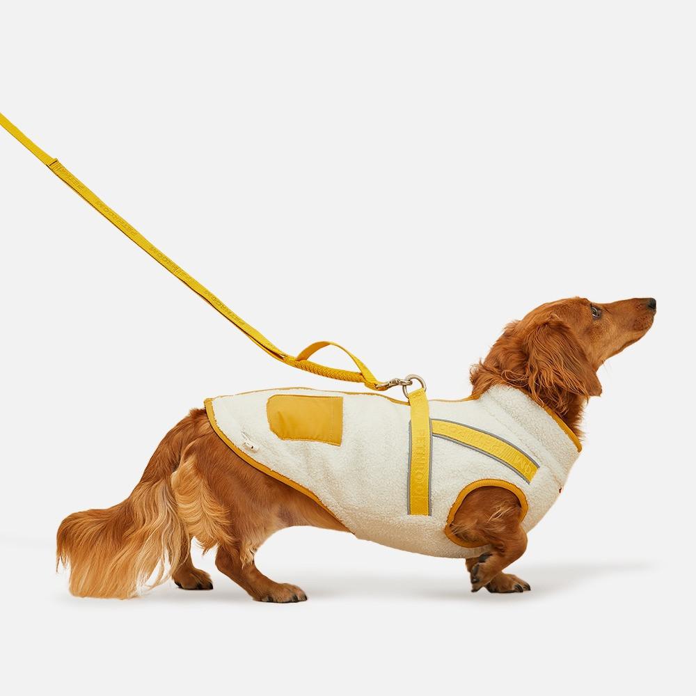 [페스룸] 이지 시어링 하네스 점퍼 2.0 강아지 가을 겨울 옷 산책 티셔츠 패딩