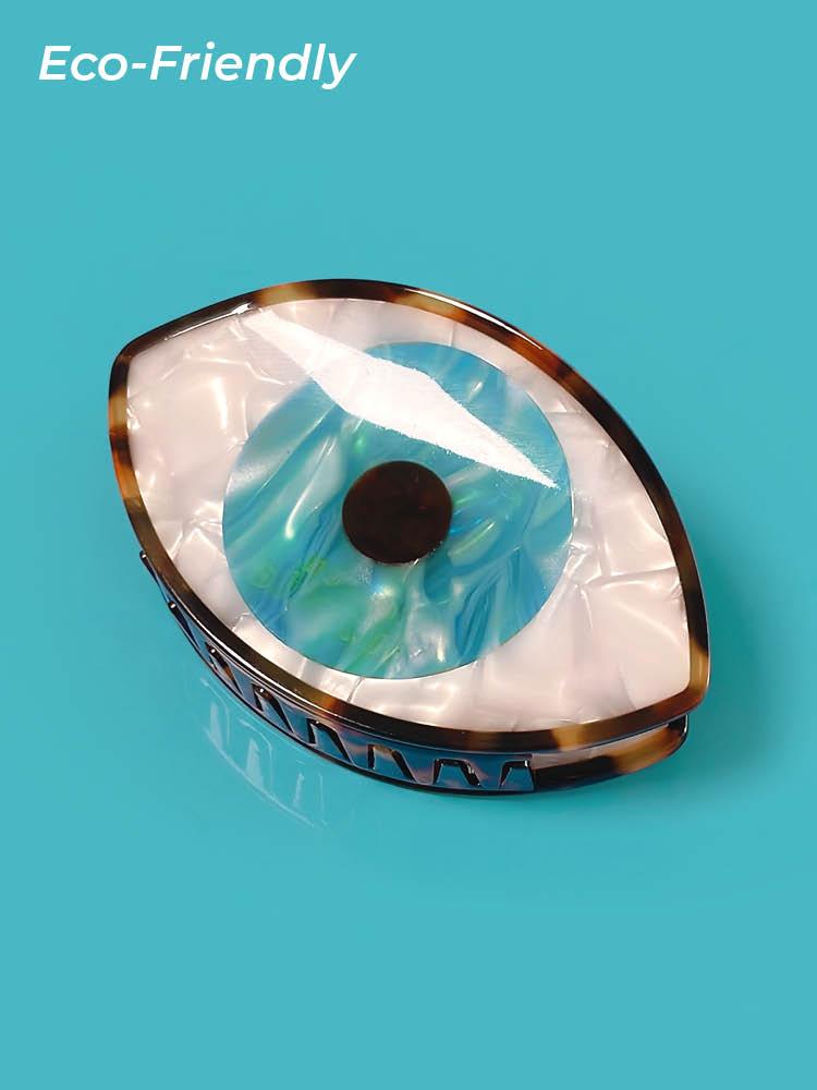 [블랙핑크 제니 착용] 눈 헤어집게핀 - 블루