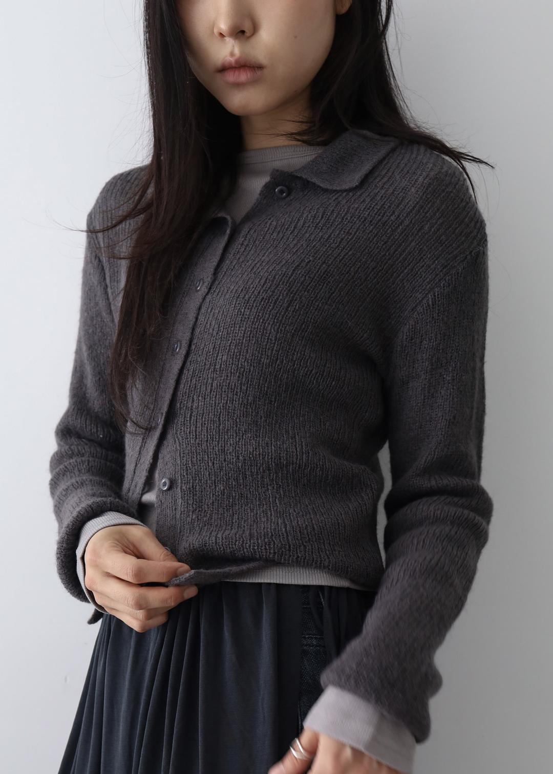 cozy mohair cardigan 2 color