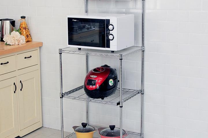 메탈 전자레인지 선반