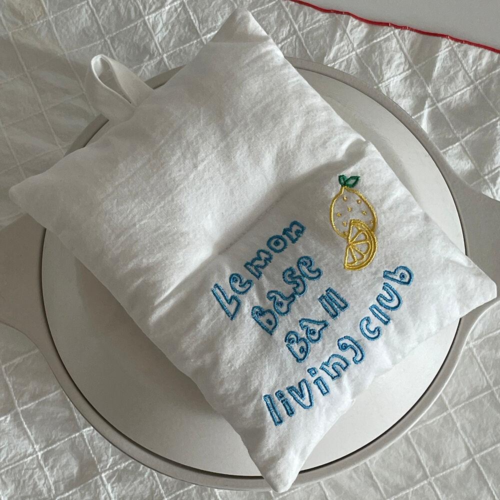 LBB Lemon Logo Pot Holder