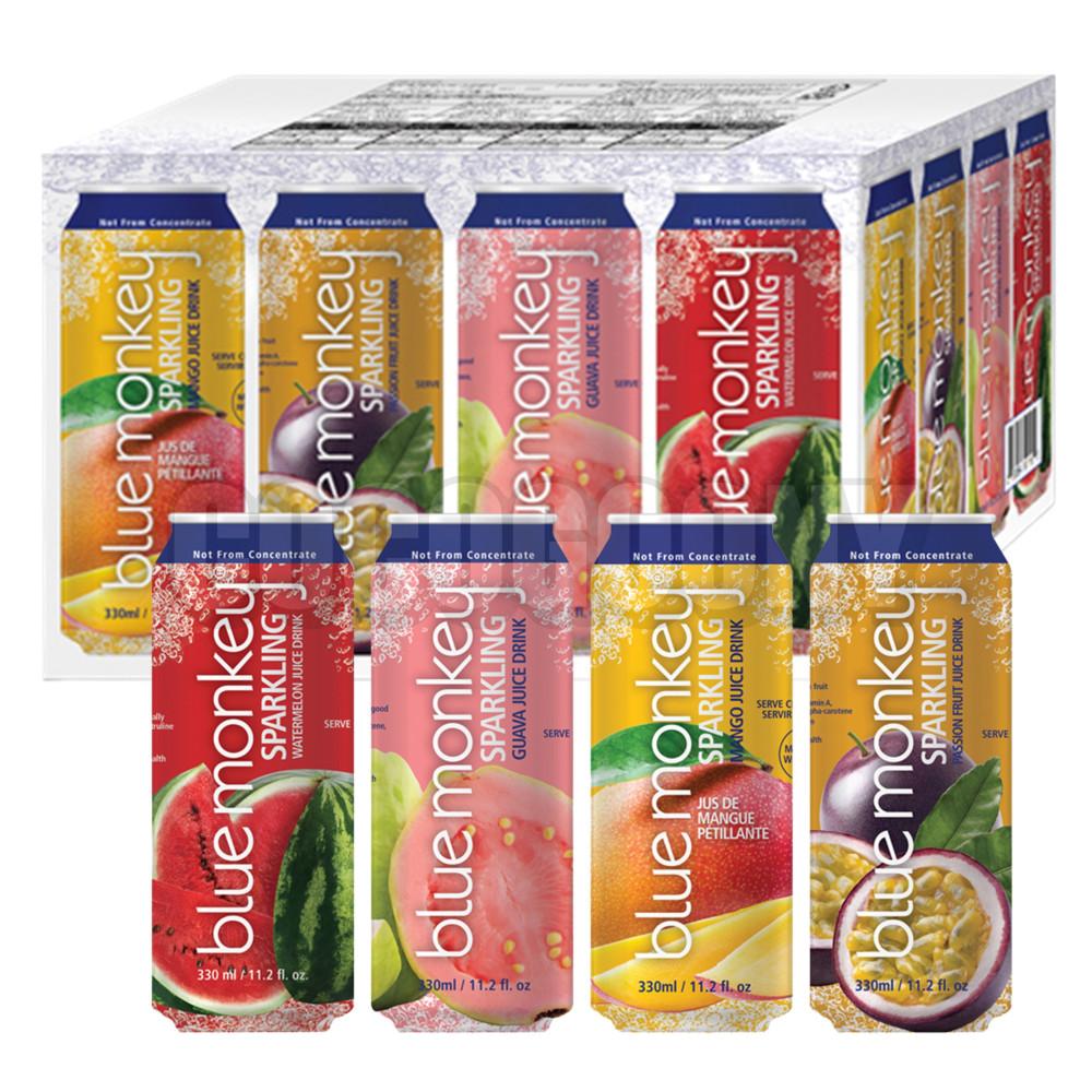 코스트코 블루몽키 스파클링 주스 330ml 16캔